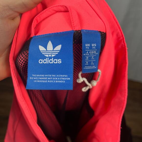 Adidas Equipment Bold Track Top Jacket. 2 side front side zipper pockets. - Picture 6 of 8